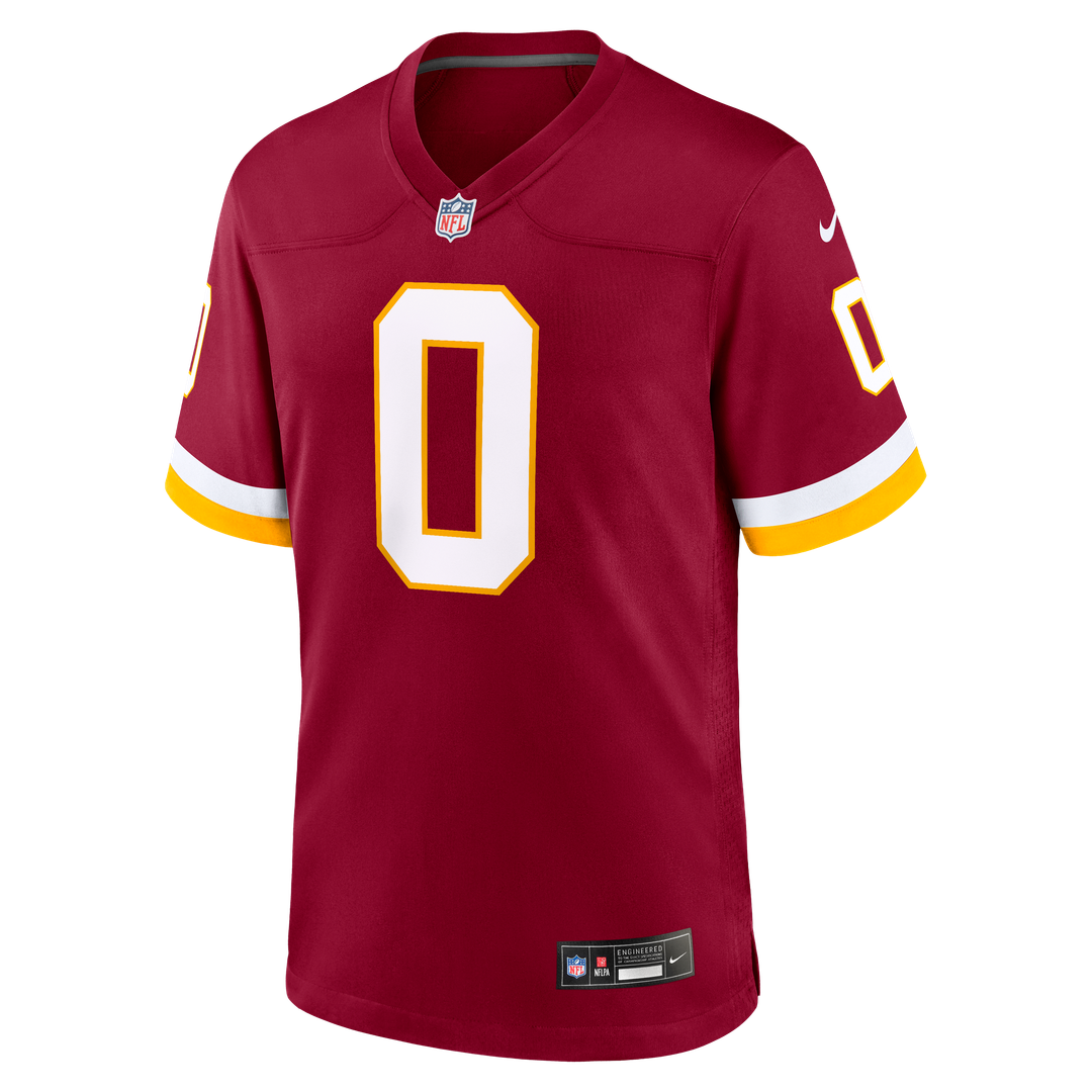 Mike Sainristil Washington Commanders Nike Black Hail Raiser Alternate Game Jersey