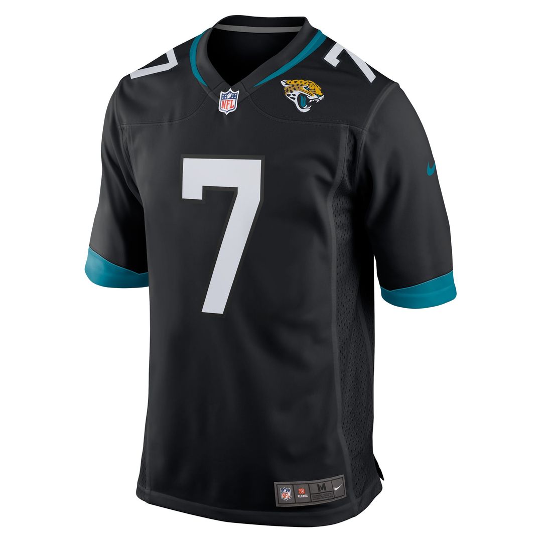 Byron Leftwich Jacksonville Jaguars Nike Black Retired Player Alternate Game Jersey