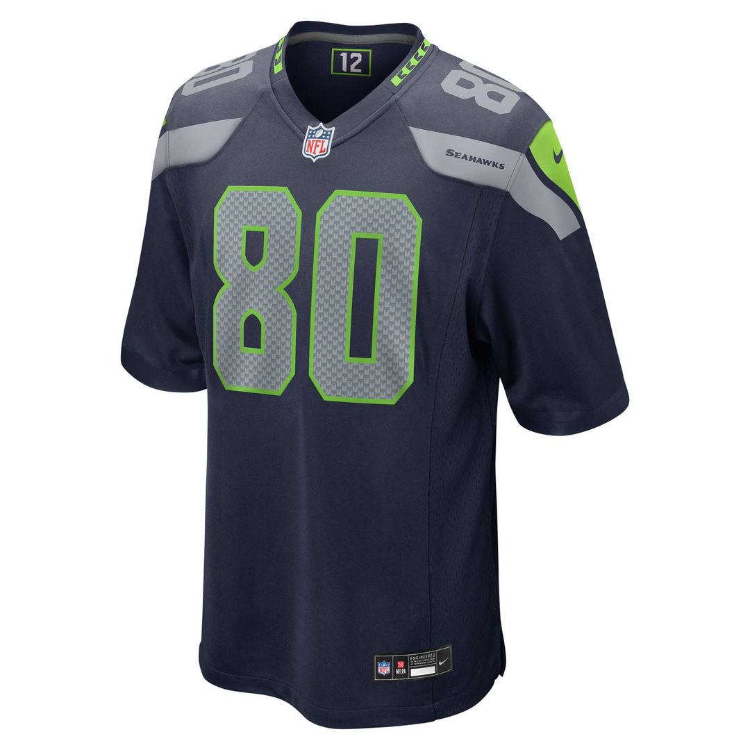 Steve Largent Seattle Seahawks Nike College Navy Retired Player Game Jersey