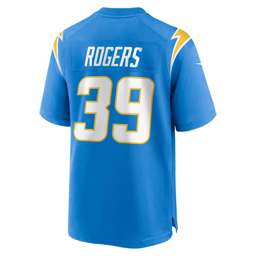 Eric Rogers Los Angeles Chargers Nike Powder Blue Team Game Jersey