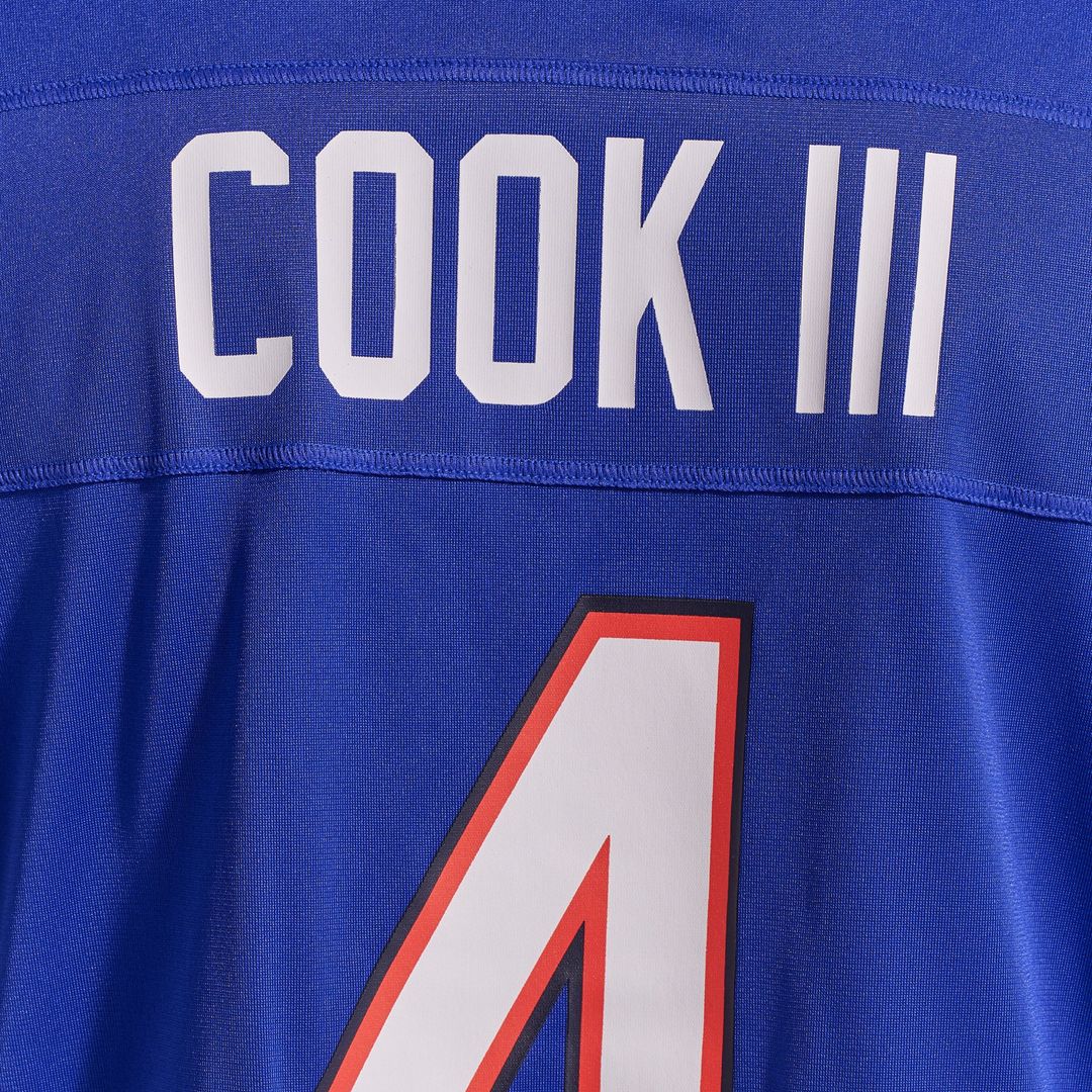 James Cook III Buffalo Bills Nike Royal Team Game Jersey