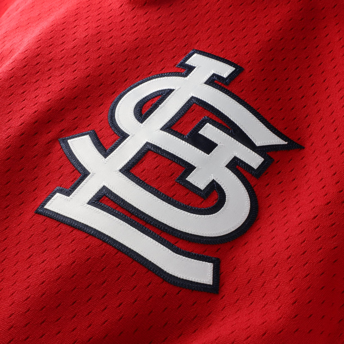 St. Louis Cardinals Ozzie Smith Mitchell & Ness Scarlet Authentic Batting Practice Jersey