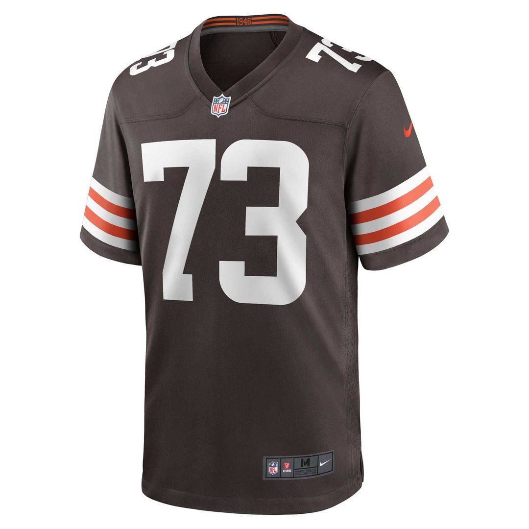 Joe Thomas Cleveland Browns Nike Brown Retired Player Game Jersey