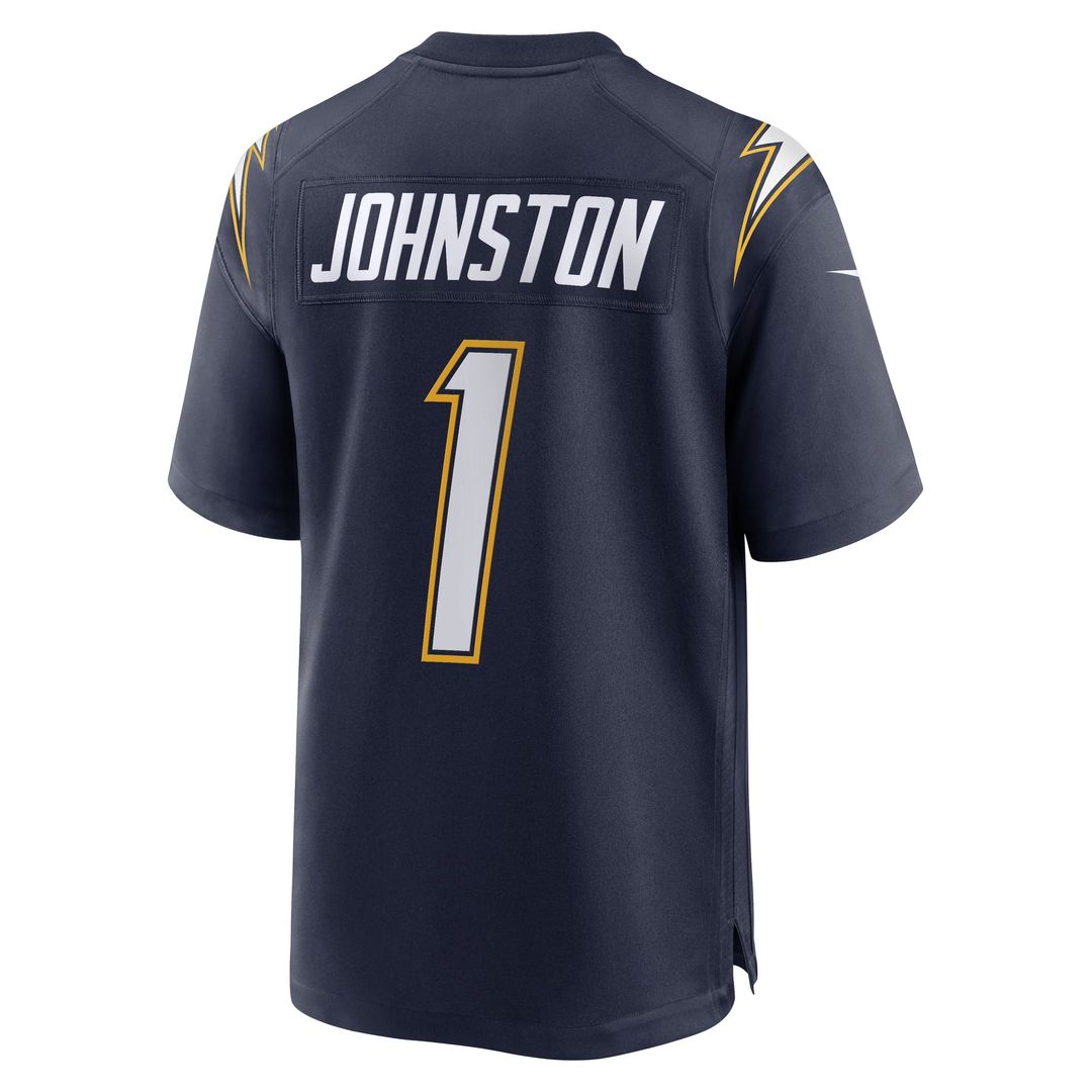 Quentin Johnston Los Angeles Chargers Nike Gold Alternate Charger Power Game Player Jersey