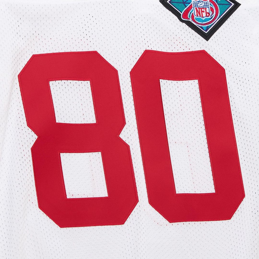Jerry Rice San Francisco 49ers 1994 Mitchell & Ness White Authentic Throwback Retired Player Jersey