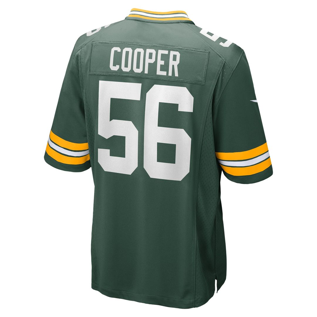 Edgerrin Cooper Green Bay Packers Nike Green Game Jersey
