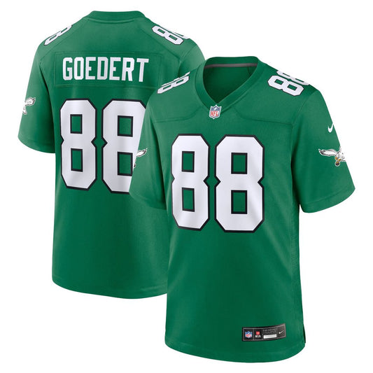Dallas Goedert Philadelphia Eagles Nike Kelly Green Alternate Game Player Jersey