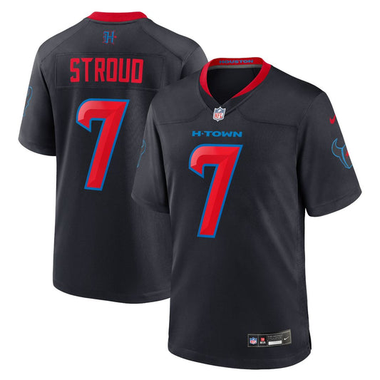 C.J. Stroud Houston Texans Nike Navy 2nd Alternate Game Jersey