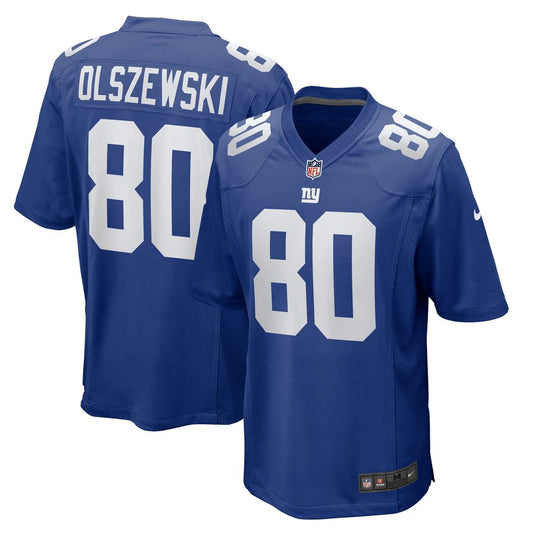 Gunner Olszewski New York Giants Nike Royal Team Game Jersey