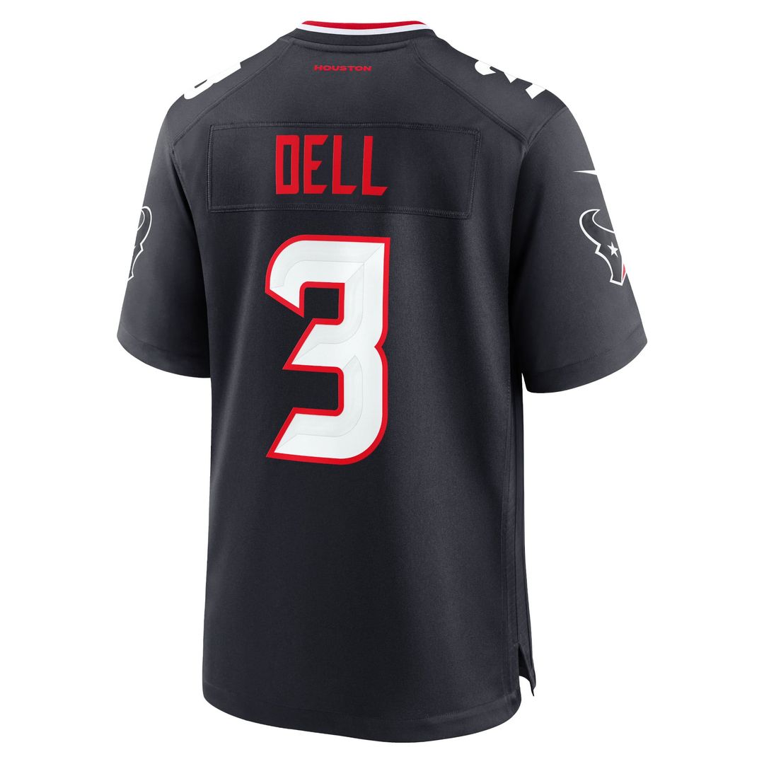 Tank Dell Houston Texans Nike White Game Jersey