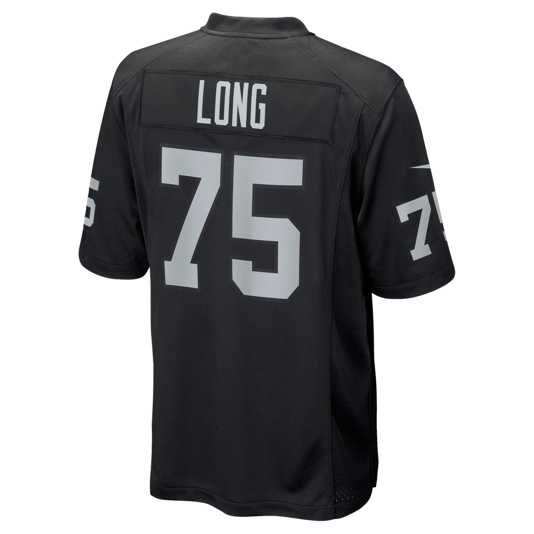 Howie Long Las Vegas Raiders Nike Black Game Retired Player Jersey