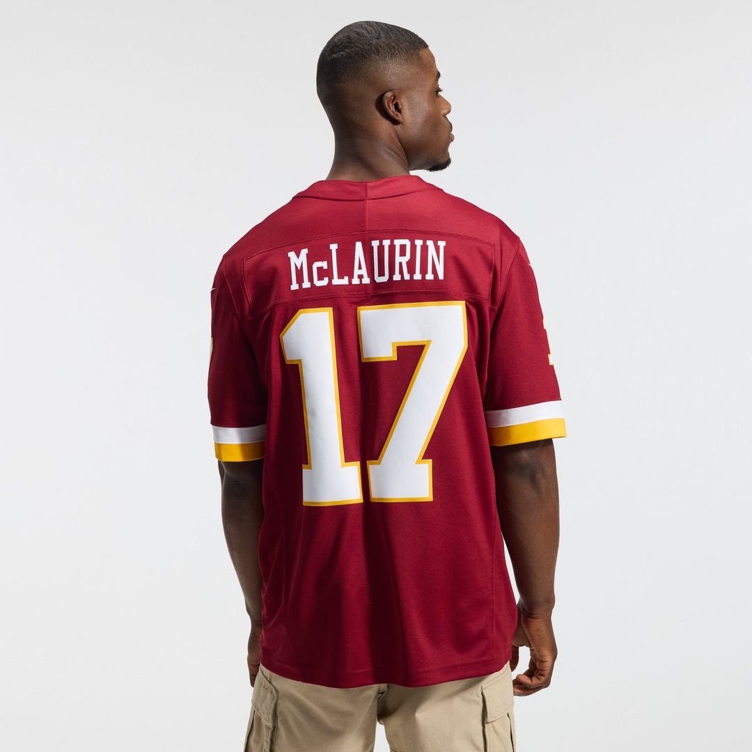 Terry McLaurin Washington Commanders Nike Burgundy Team Vapor F.U.S.E. Stitched Limited Jersey