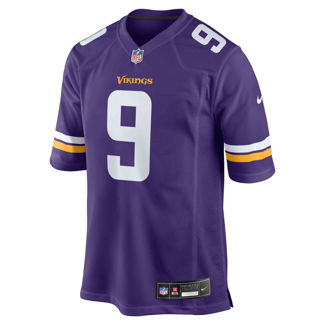 J.J. McCarthy Minnesota Vikings Nike Purple Player Game Jersey