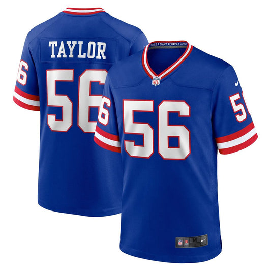 Lawrence Taylor New York Giants Nike Royal Classic Retired Player Game Jersey