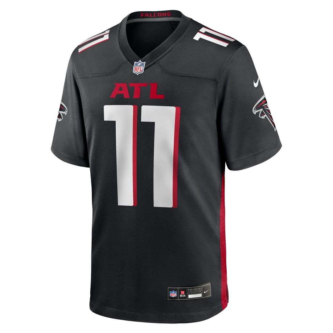 Jalon Walker Atlanta Falcons Nike Black Team Game Jersey