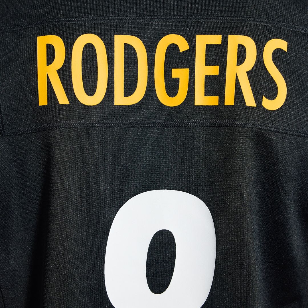 Aaron Rodgers Pittsburgh Steelers Nike White Game Jersey