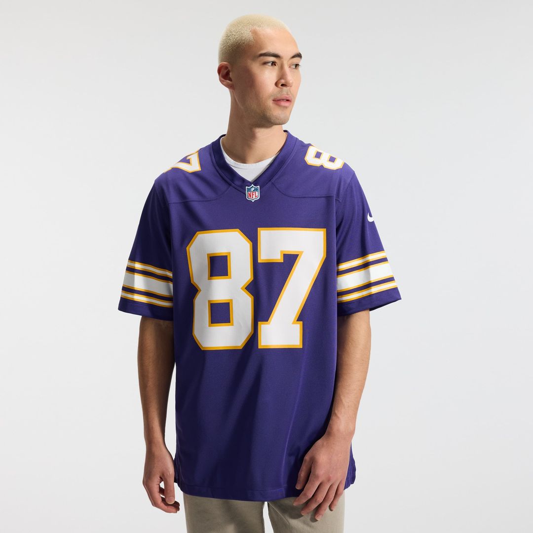 T.J. Hockenson Minnesota Vikings Nike Purple Classic Player Game Jersey