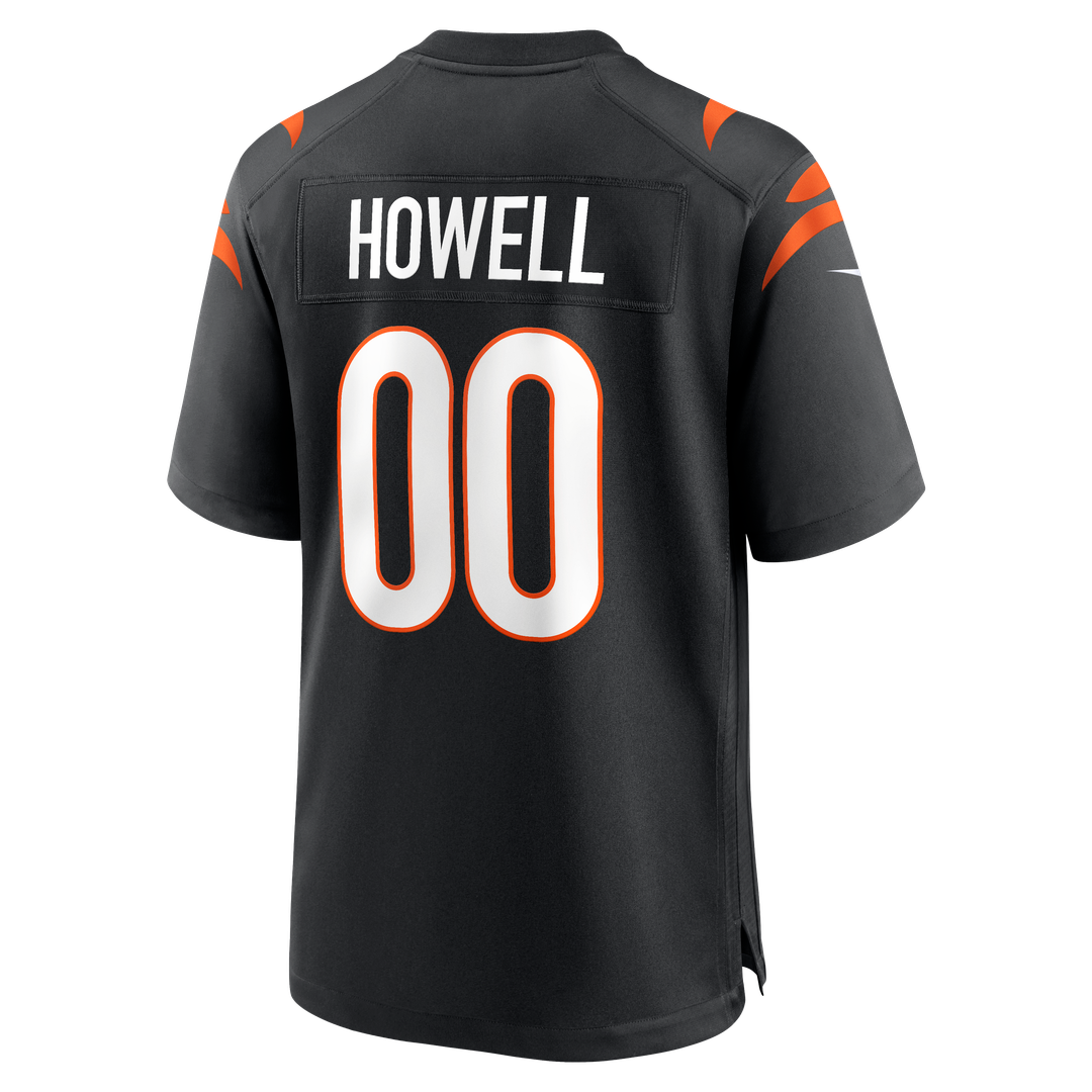 Cashius Howell Cincinnati Bengals Nike Black Team Game Jersey