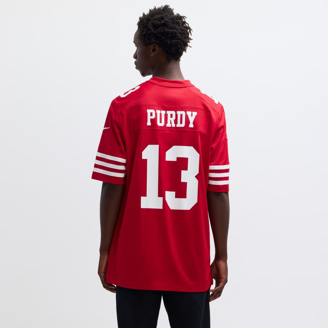 Brock Purdy San Francisco 49ers Nike Scarlet Game Player Jersey