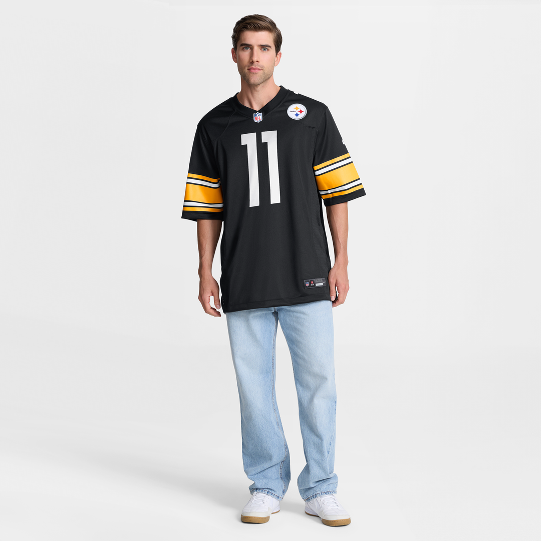Michael Pittman Jr. Pittsburgh Steelers Nike Black Game Jersey