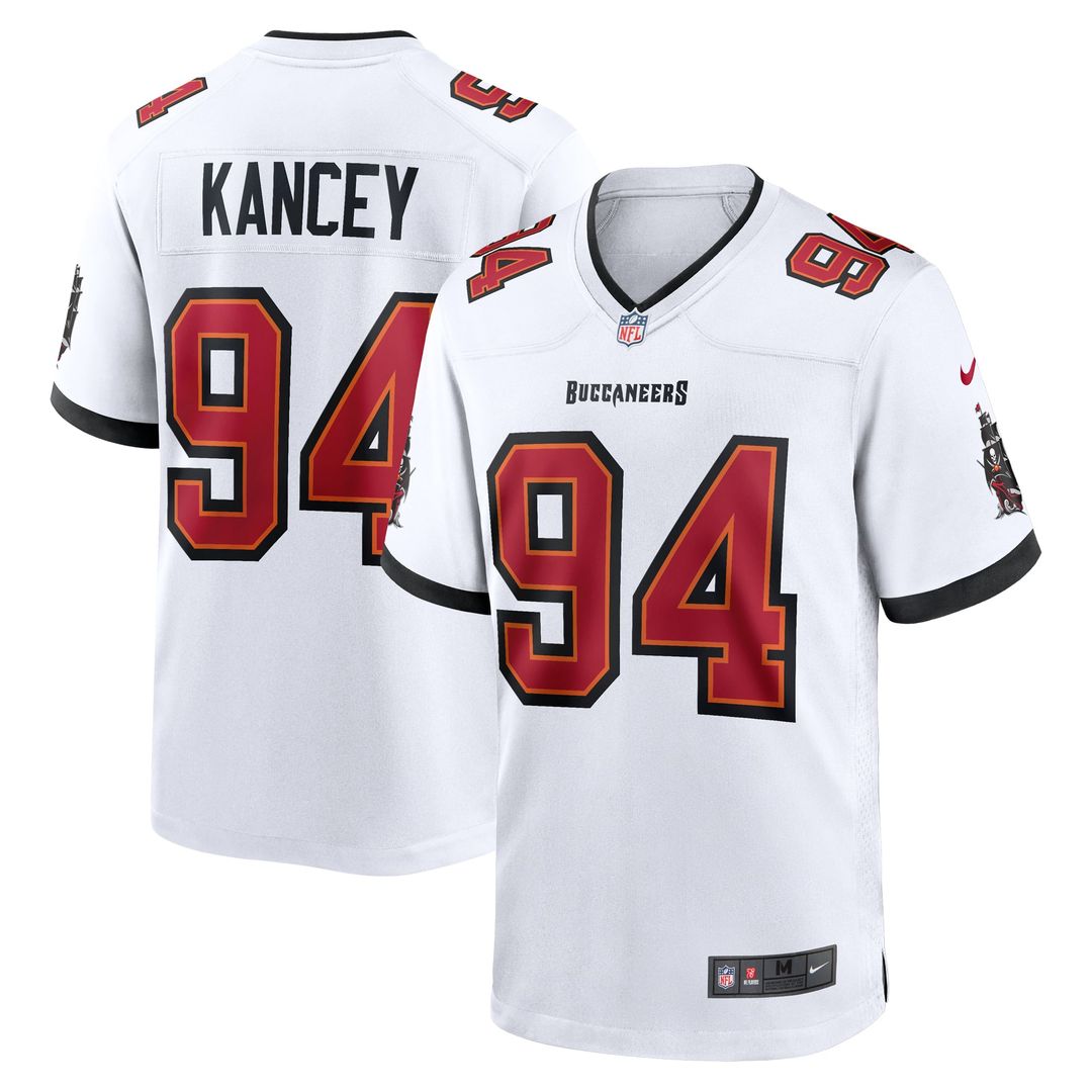 Calijah Kancey Tampa Bay Buccaneers Nike Orange Alternate Game Jersey