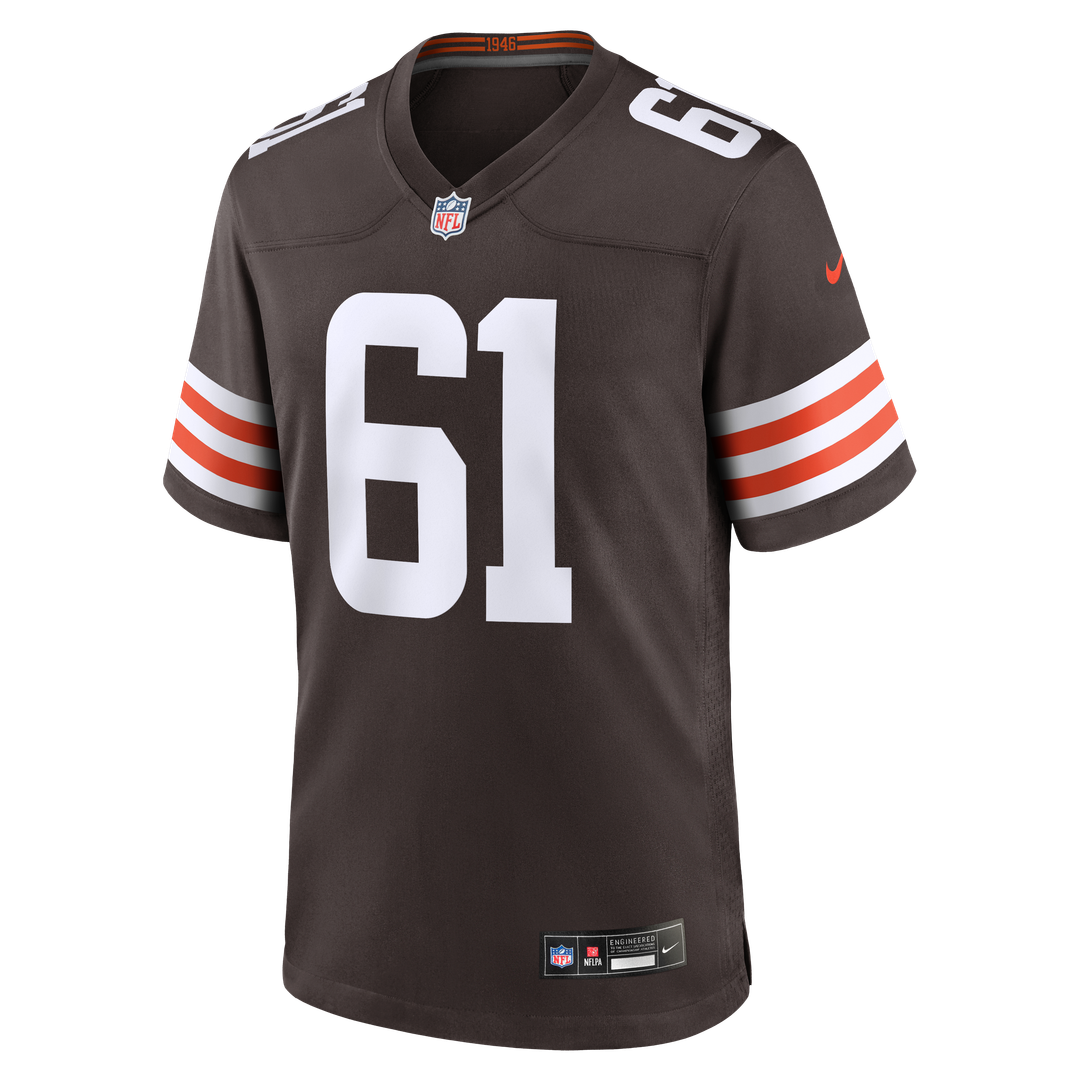 Chris Williams Cleveland Browns Nike Brown Team Game Jersey