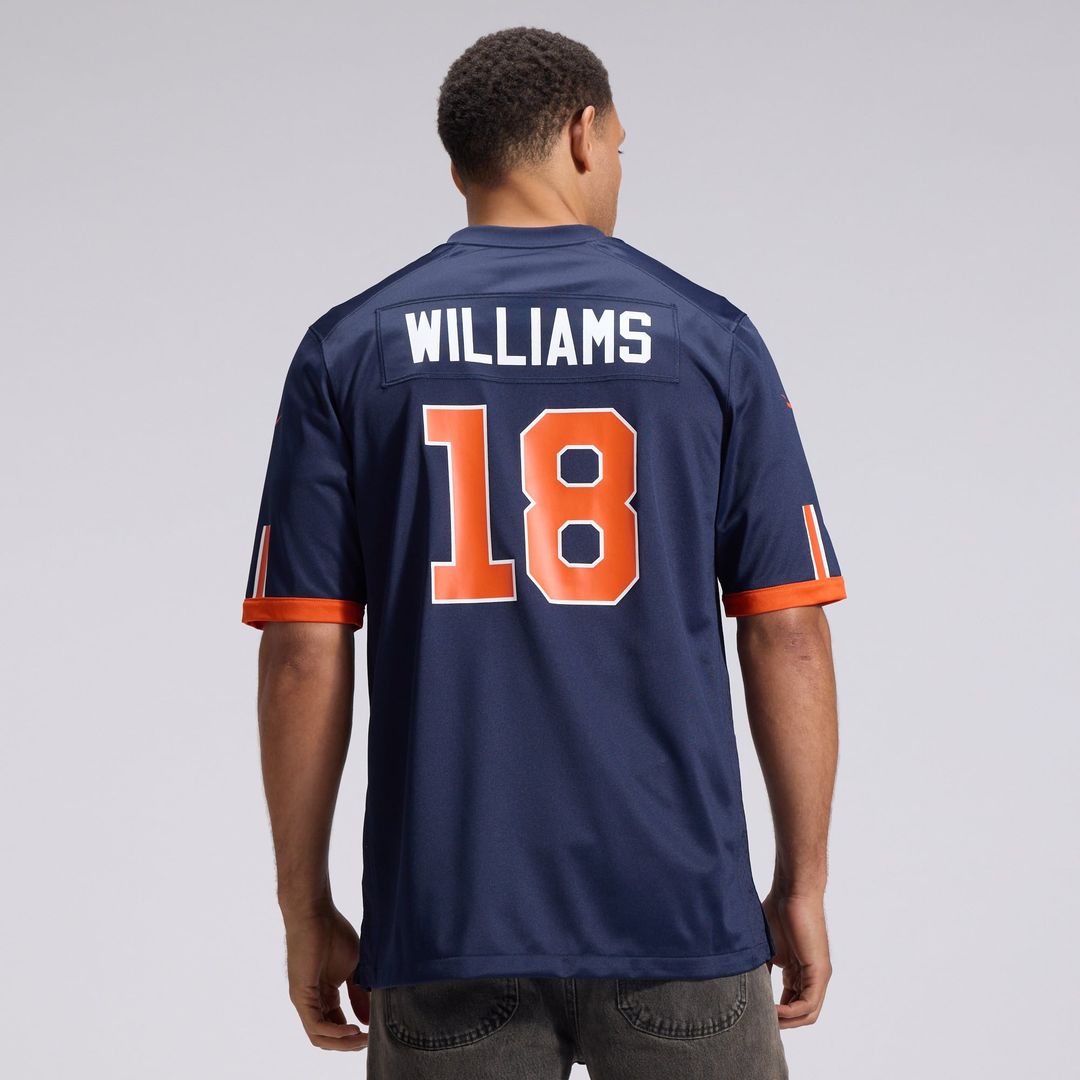 Caleb Williams Chicago Bears Nike Navy 2026 Rivalries Collection Game Jersey