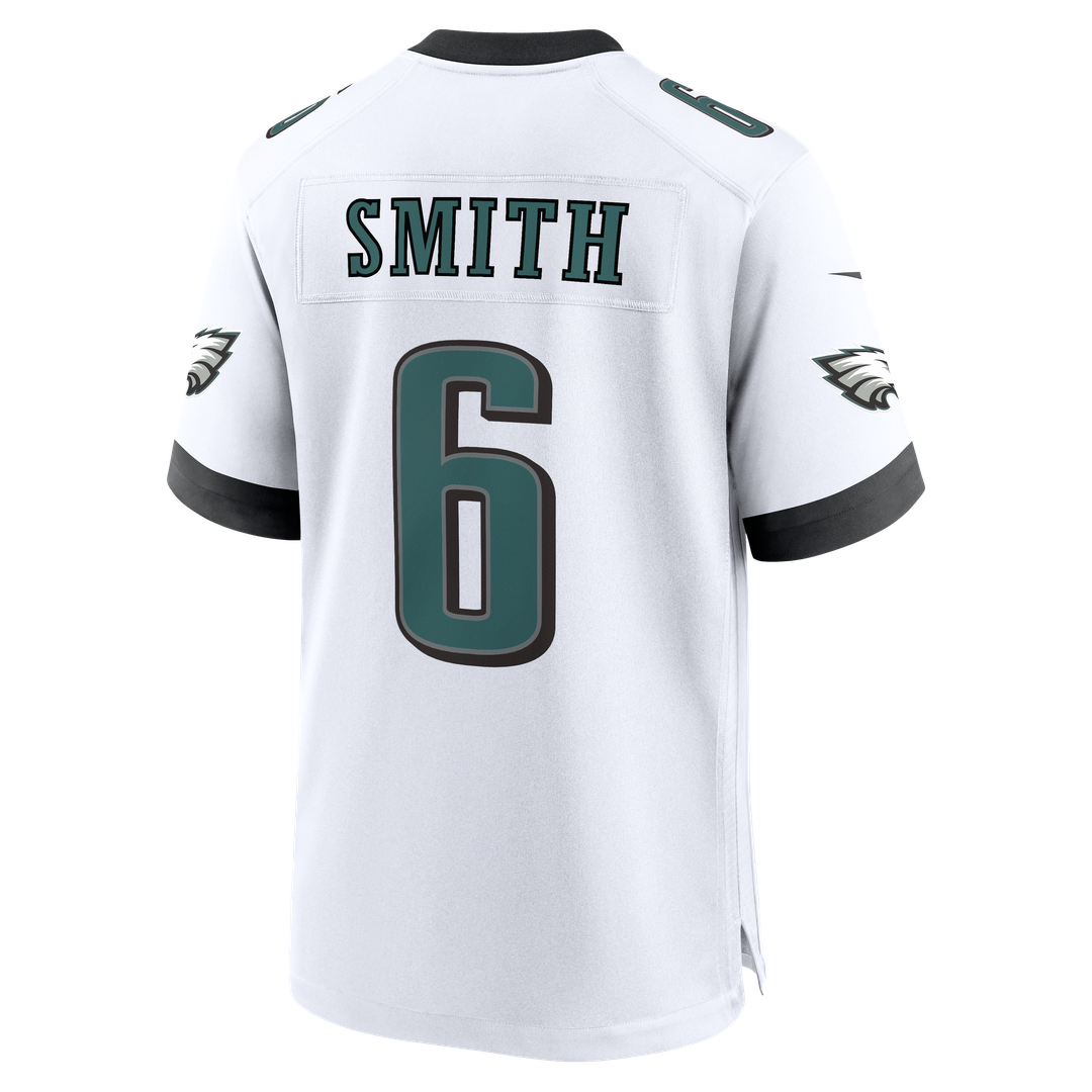 DeVonta Smith Philadelphia Eagles Nike White Game Jersey