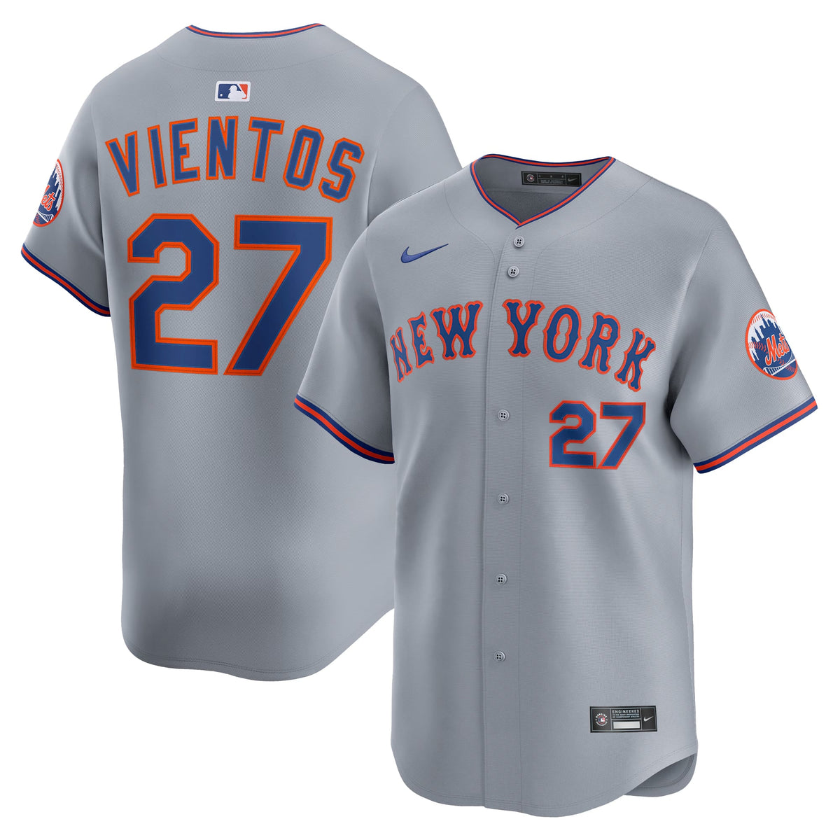 New York Mets Mark Vientos Nike Royal Alternate Limited Player Jersey