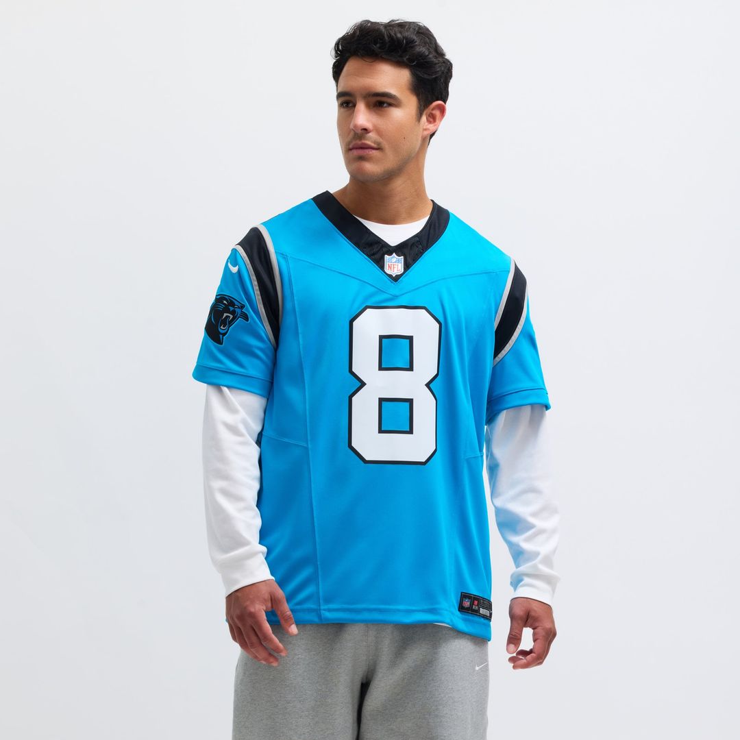 Jaycee Horn Carolina Panthers Nike Blue Vapor F.U.S.E. Limited Jersey