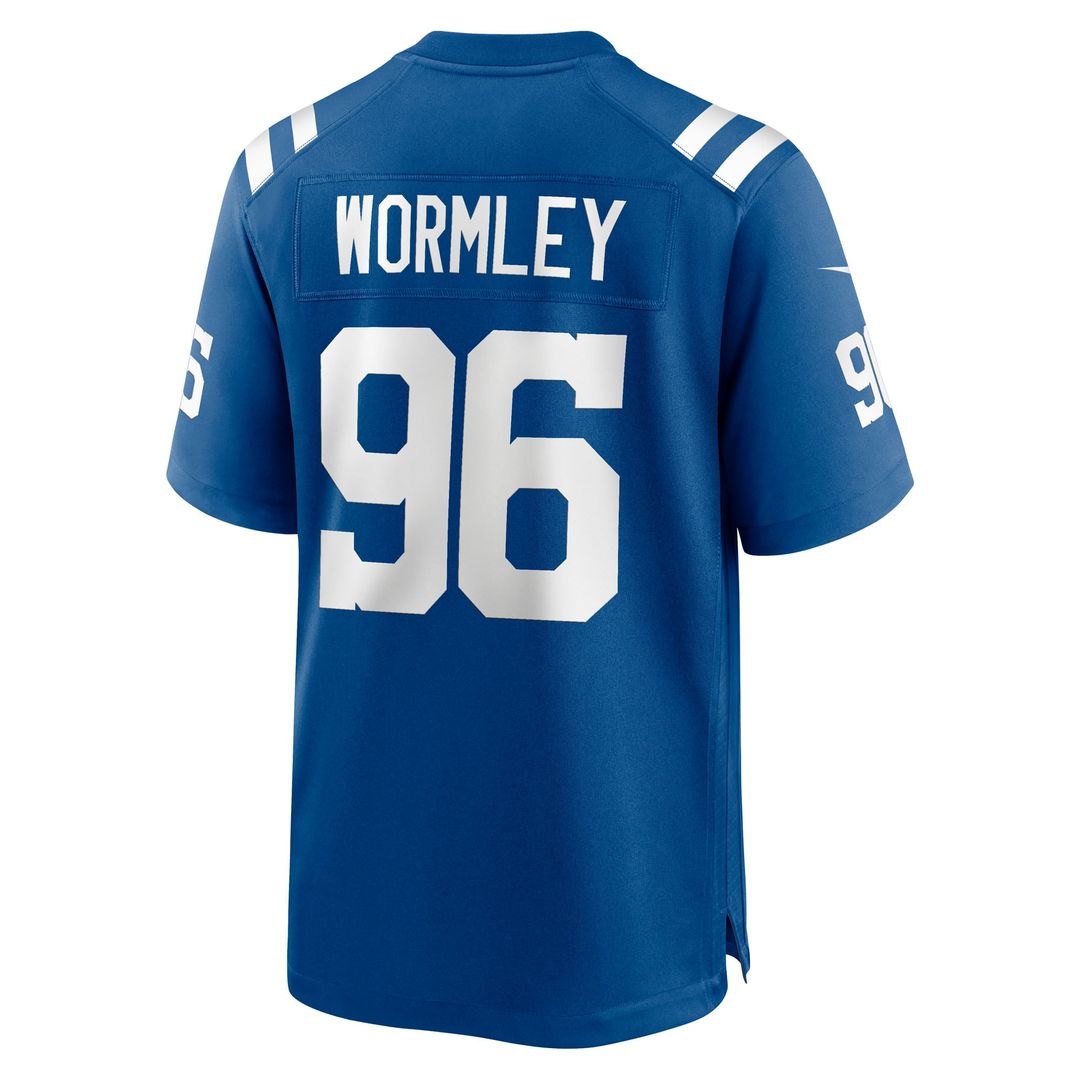 Chris Wormley Indianapolis Colts Nike Royal Team Game Jersey