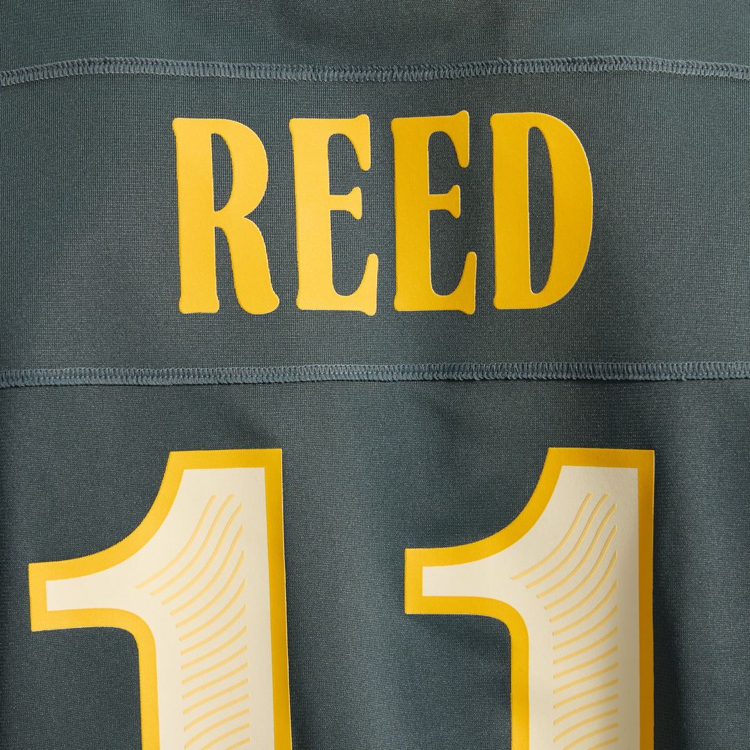 Jayden Reed Green Bay Packers Nike Green 2026 Rivalries Collection Game Jersey