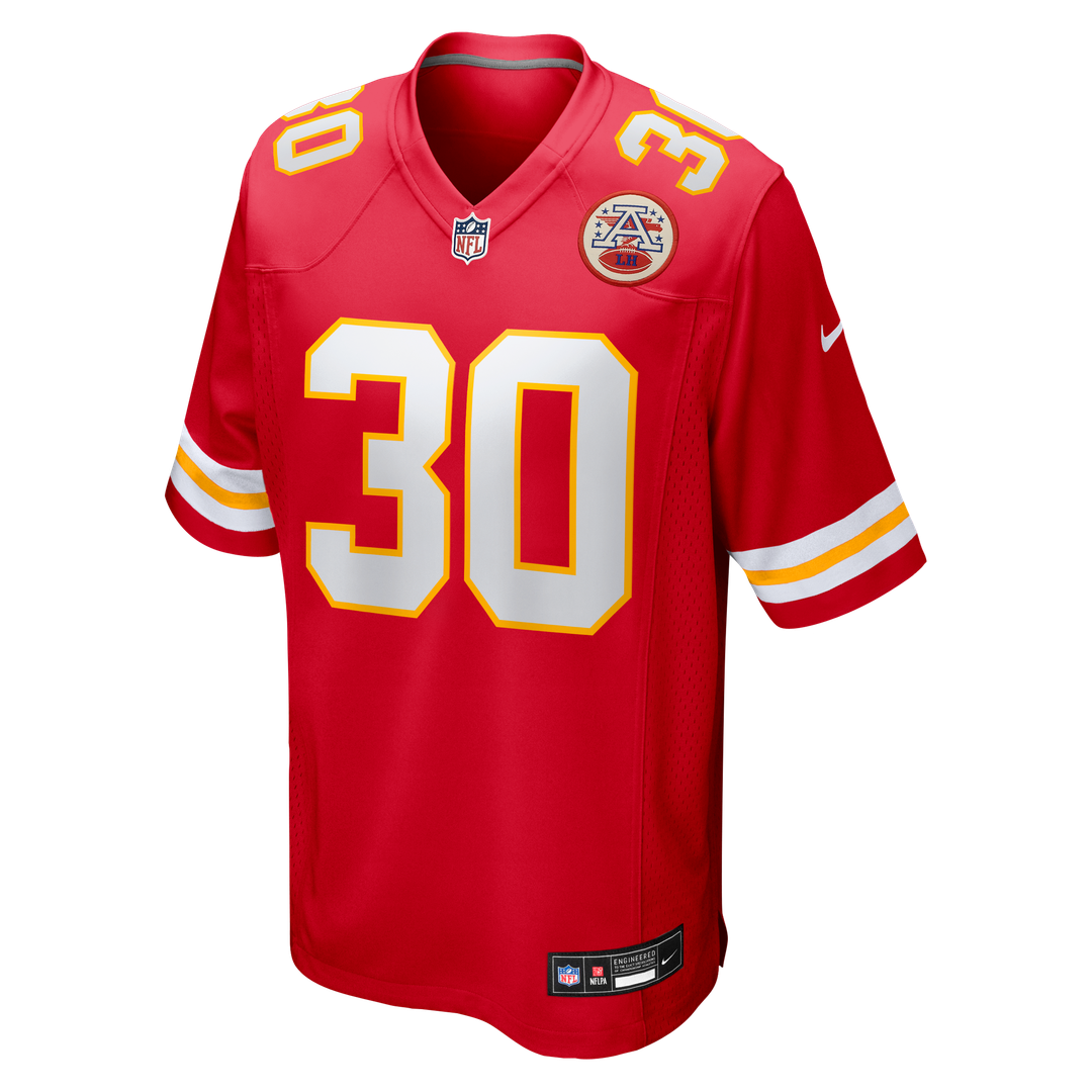 Chris Roland-Wallace Kansas City Chiefs Nike Red Game Jersey