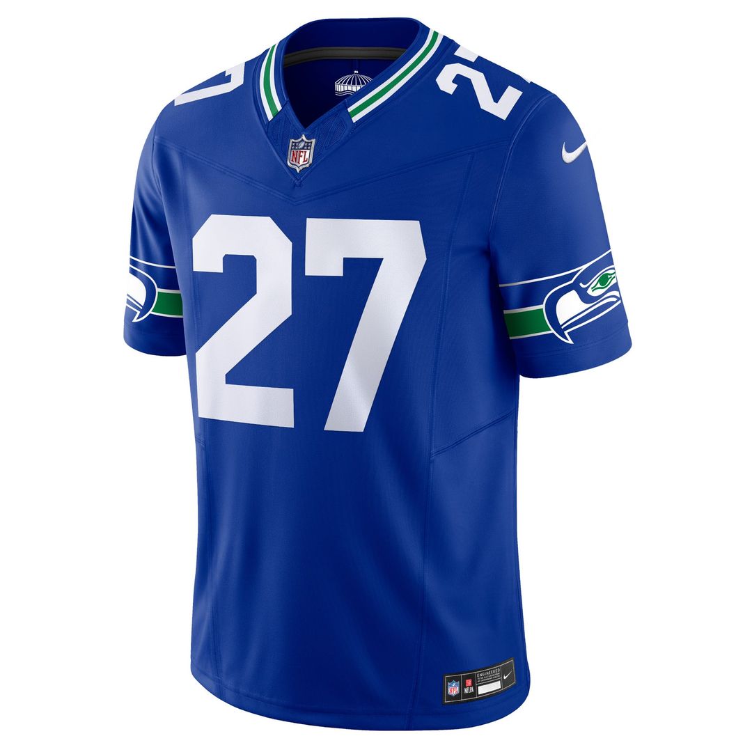 Tariq Woolen Seattle Seahawks Nike Royal Alternate Vapor F.U.S.E. Limited Jersey