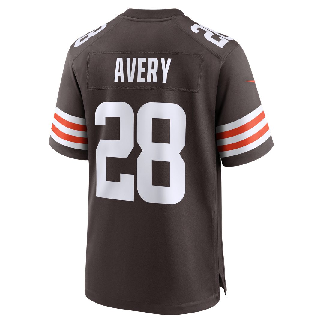 Tre Avery Cleveland Browns Nike Brown Team Game Jersey