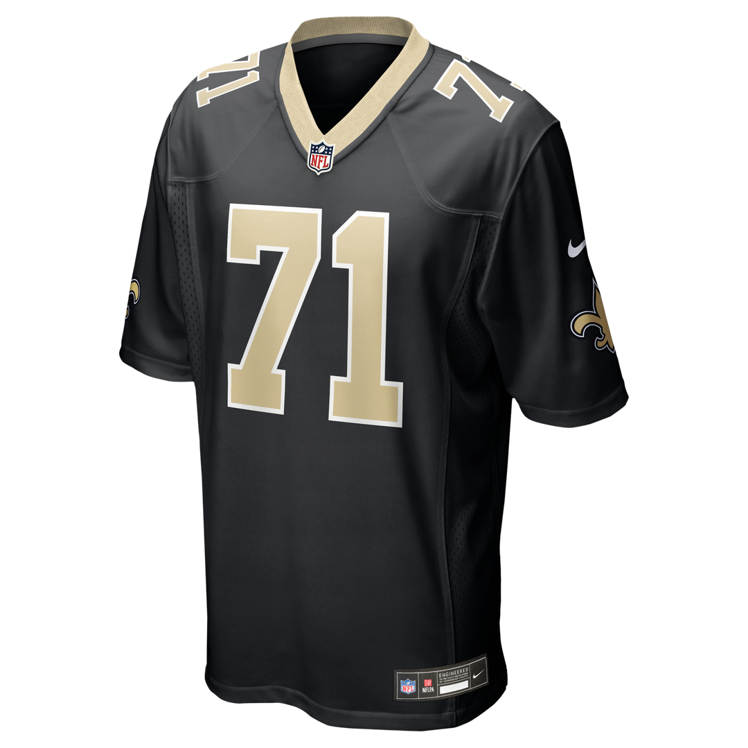Kelvin Banks Jr. New Orleans Saints Nike Black Game Player Jersey