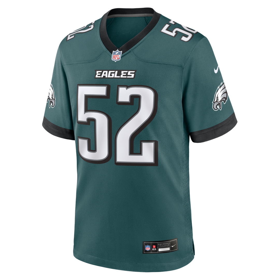 Jonathan Greenard Philadelphia Eagles Nike Midnight Green Team Game Jersey