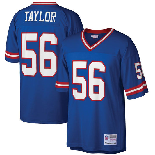 Lawrence Taylor New York Giants Mitchell & Ness Royal Big & Tall 1986 Retired Player Replica Jersey