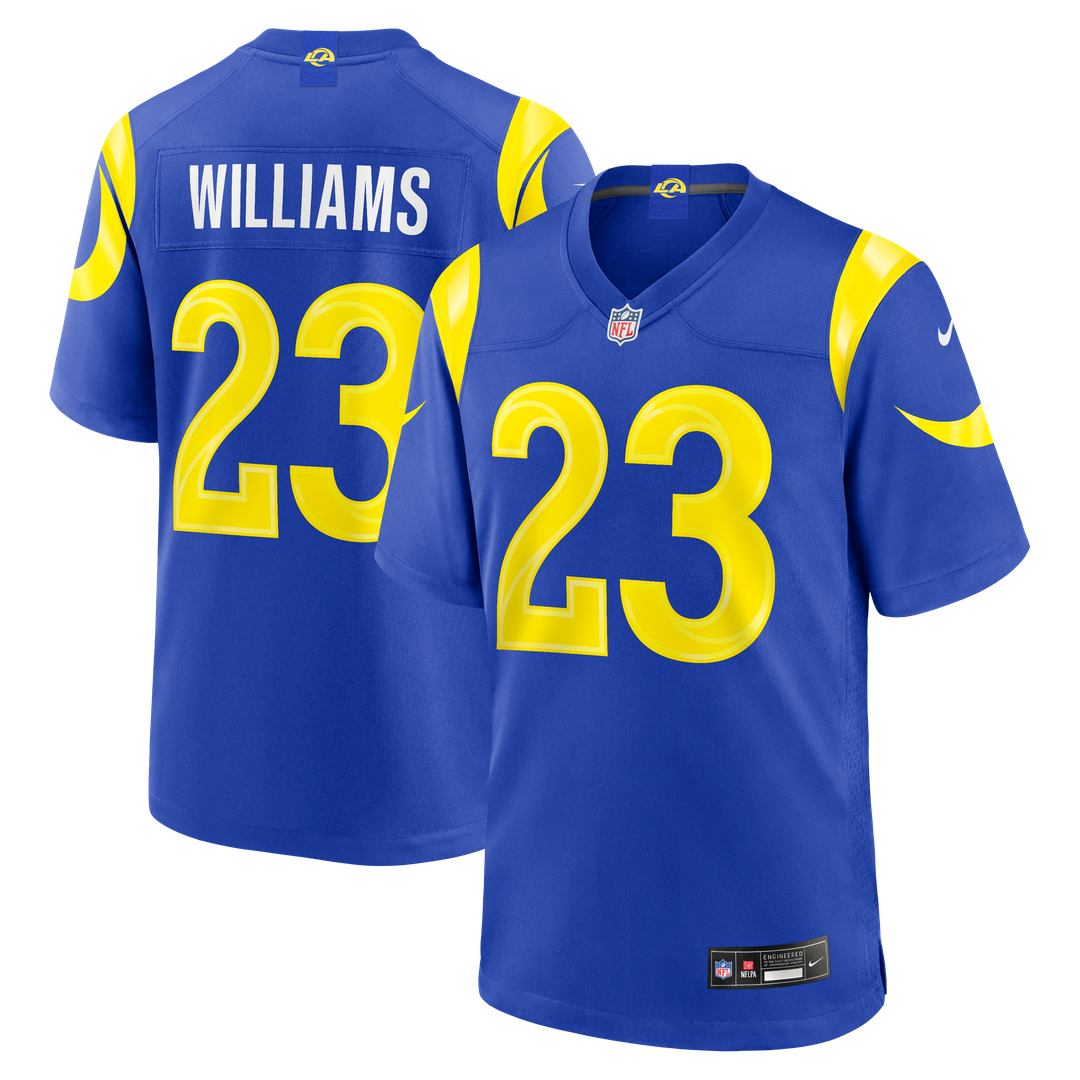 Kyren Williams Los Angeles Rams Nike White White Game Player Jersey