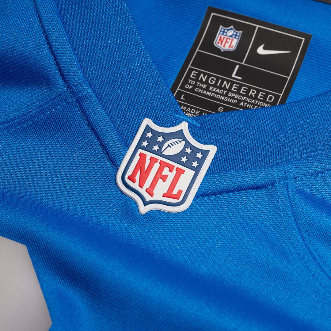 Sam LaPorta Detroit Lions Nike Blue Alternate Game Jersey