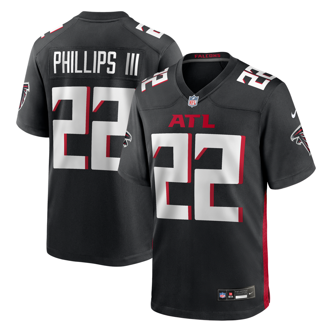 Clark Phillips III Atlanta Falcons Nike Black Team Game Jersey