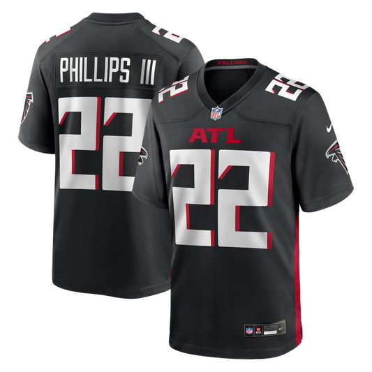 Clark Phillips III Atlanta Falcons Nike Black Team Game Jersey