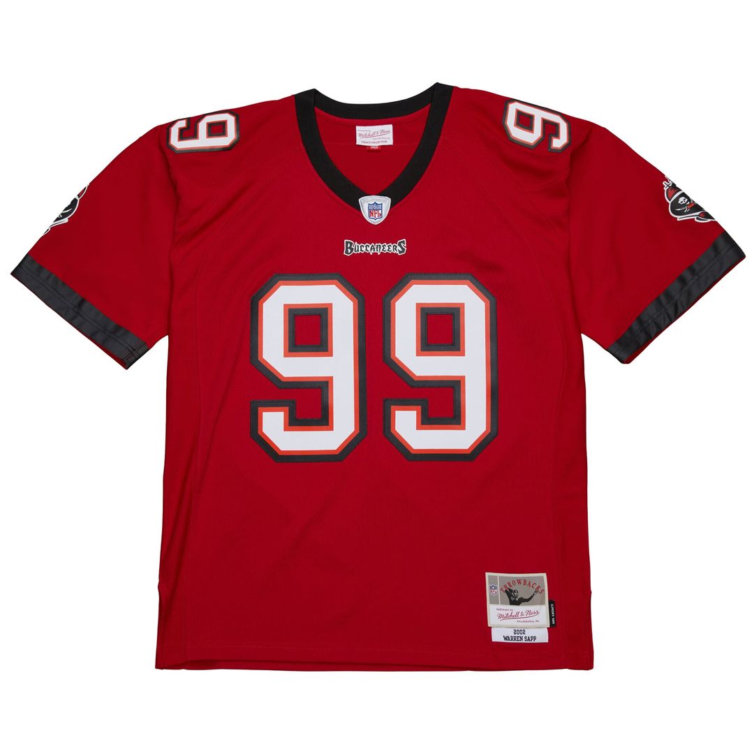 Warren Sapp Tampa Bay Buccaneers Mitchell & Ness Orange 1995 Legacy Replica Jersey