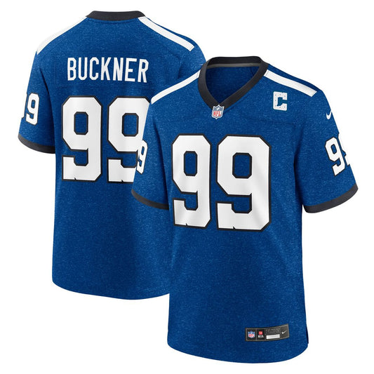 DeForest Buckner Indianapolis Colts Nike Blue Alternate Game Jersey