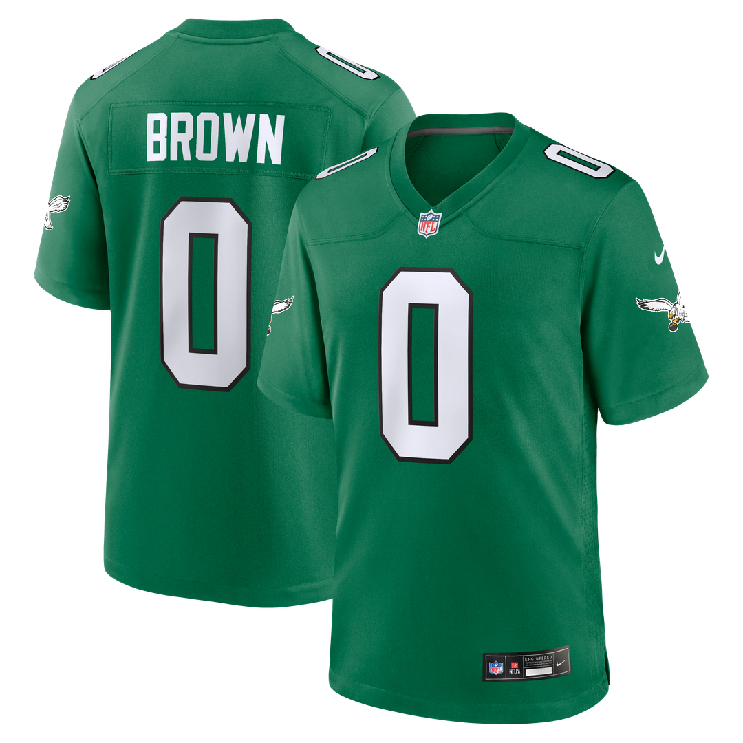 Marquise Brown Philadelphia Eagles Nike Kelly Green Alternate 2 Game Jersey