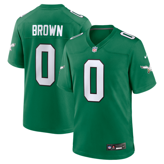 Marquise Brown Philadelphia Eagles Nike Kelly Green Alternate 2 Game Jersey