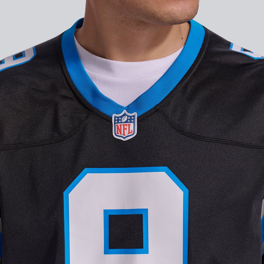 Bryce Young Carolina Panthers Nike Black Team Game Jersey