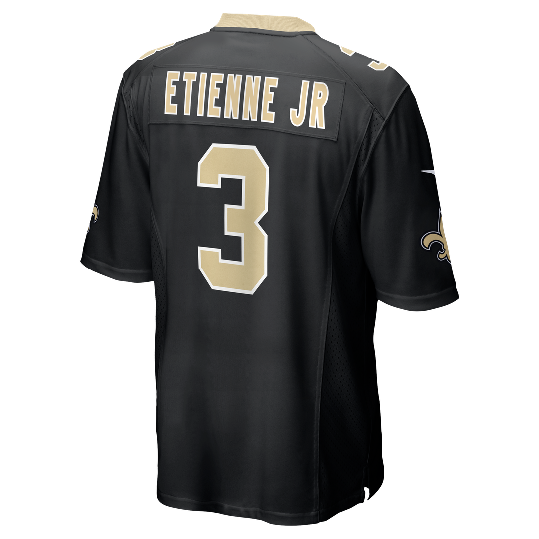 Travis Etienne Jr New Orleans Saints Nike Black Game Jersey