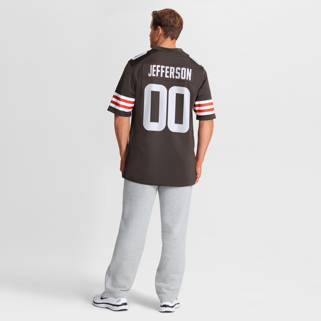Justin Jefferson Cleveland Browns Nike Brown Game Jersey
