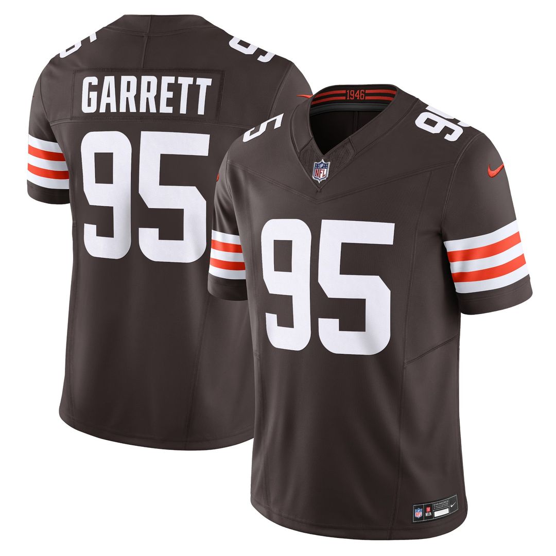 Myles Garrett Cleveland Browns Nike Brown Vapor F.U.S.E. Limited Jersey